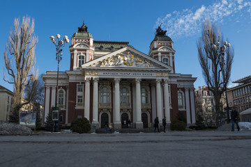 Obraz premium Sofia, National Theatre Ivan Vazov