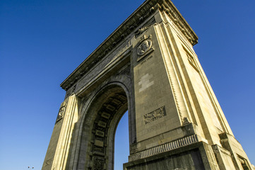 Bucuresti, triumphal arch, Romania, Bucharest