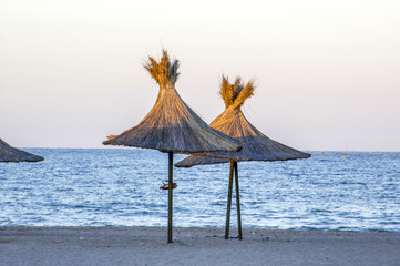 Black Sea Coast, tourist resort Vama Veche, end of saison, Roman