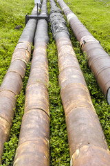 Pipe system, Ukraine, Western Ukraine