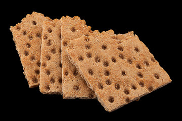 Low calories snack on black