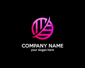 leaf, lines, letters, L