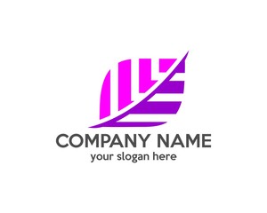 leaf, lines, letters, L