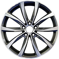 Obraz premium Aluminum Wheel Cutout