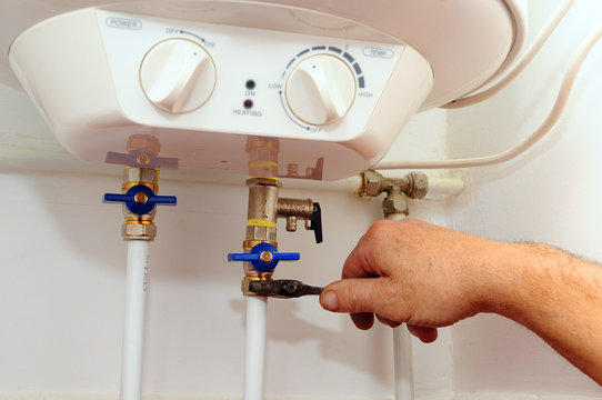 Connection of home water heater. Fixing electric water heater (boiler). Domestic plumbing connections