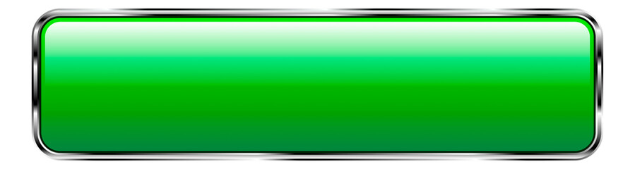 Obraz premium Green button