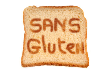Tranche de pain de mie sans gluten