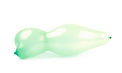 Shaped balloon isolated