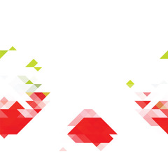 Triangle vector background