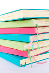 colorful notebooks