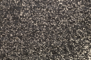 wall sprayed with black paint
