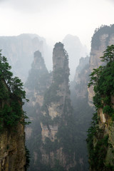 Zhangjiajie scenery in China