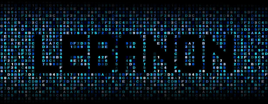 Lebanon text on hex code illustration