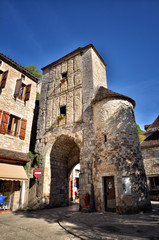 Fototapeta na wymiar Rocamadour, one of the most beautiful village in France