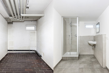 Sanierung eines Badezimmers