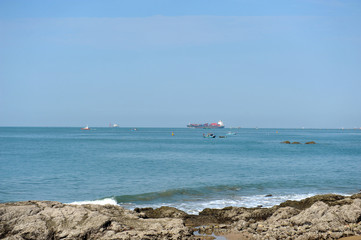 Fishing boats in Vung Tau. Vietnam