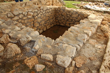 Sepolcro nel Parco archeologico di Nomentum-Eretum, Roma