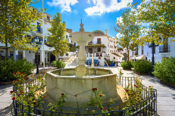  Mijas. Malaga province, Andalusia, Spain - obrazy, fototapety, plakaty