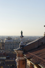 Fototapeta premium aerial view of bologna