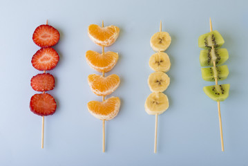 Skewer of fruits