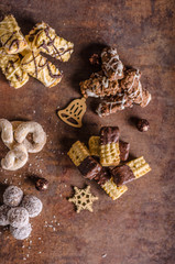 Christmass cookies, candy