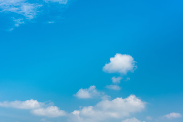 blue sky with cloud