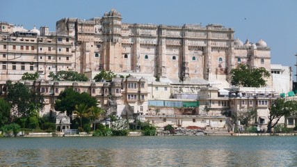 Fototapeta na wymiar City Palace, Udaïpur (Inde)