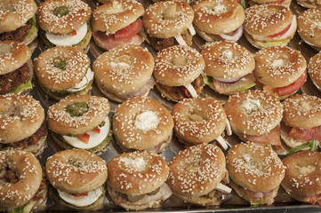 Catering food