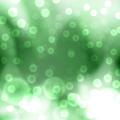 Green lights background