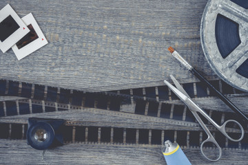 Fototapeta premium Film and film industry