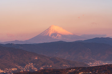 Fototapeta premium 小室山からの富士山