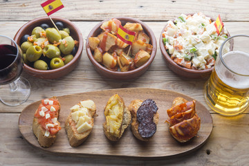 Spanish food Tapas