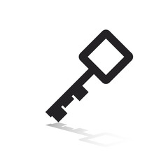 Key Icon. Key vector. Look concept.