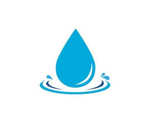 Water drop logo