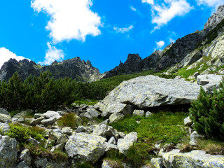 Fototapeta premium High Tatras mountains, Slovakia