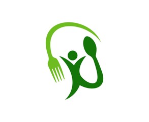Fototapeta premium Chef logo