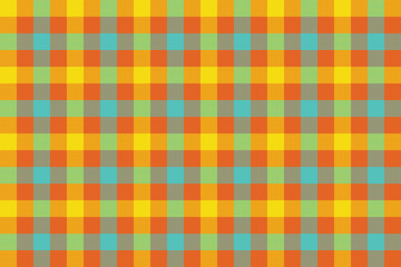 Colors check fabric texture background seamless pattern