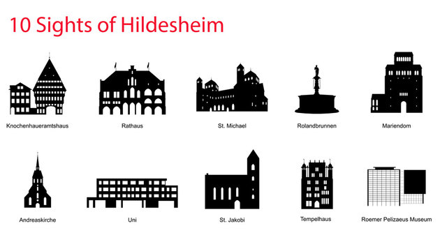 Hildesheim 10 Sehensw&uuml;rdigkeiten