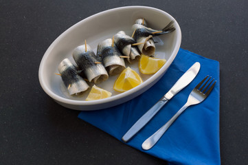 Marinated sardines