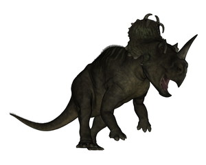 Fototapeta premium Centrosaurus dinosaur - 3D render
