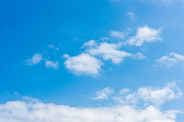 blue sky with cloud.