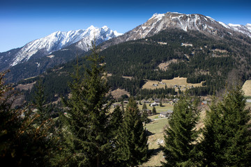 Fototapeta na wymiar Alpen, Gipfel, Gebirge