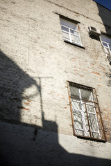 Moscow buildings.Shadow