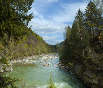 Carpathian canyon