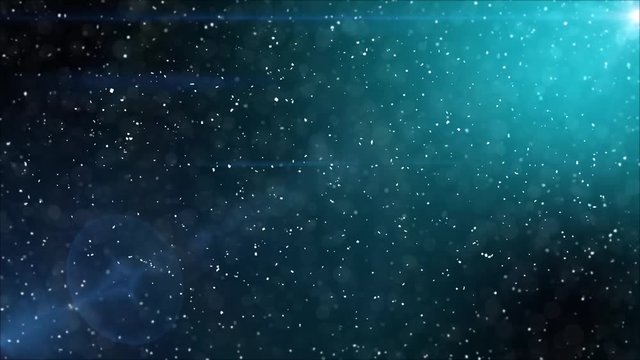 Chute de neige bokeh light