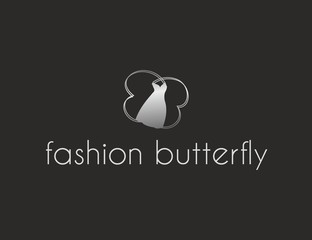 Company (Business) Logo Design, Vector, fashion butterfly - obrazy, fototapety, plakaty