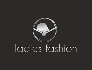 Company (Business) Logo Design, Vector, Ladies Fashion - obrazy, fototapety, plakaty