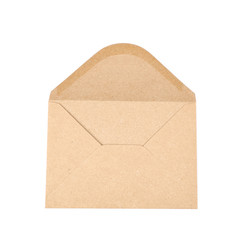 Envelope made of recycled paper