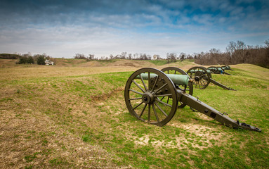 Fototapeta na wymiar cannon Vicksburg Mississippi 