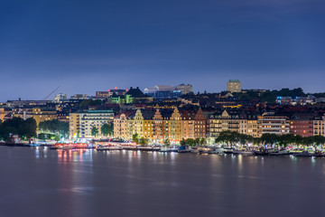 Norrmälarstrand en sommarnatt